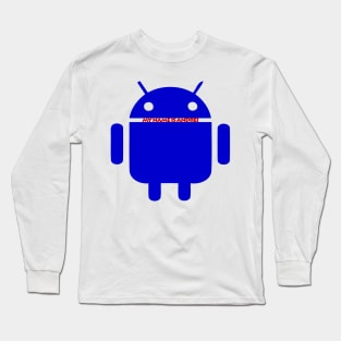 andrei the android Long Sleeve T-Shirt